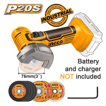 SOLO ΓΩΝΙΑΚΟΣ ΤΡΟΧΟΣ ΜΙΝΙ 20V 76mm (ΧΩΡΙΣ ΜΠΑΤ + ΦΟΡΤ) ΕΡΓΑΛΕΙΑ SOLO ΓΩΝΙΑΚΟΣ ΤΡΟΧΟΣ ΜΙΝΙ 20V 76mm (ΧΩΡΙΣ ΜΠΑΤ + ΦΟΡΤ) ΕΡΓΑΛΕΙΑ