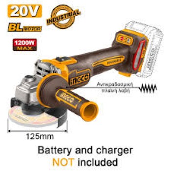 SOLO ΓΩΝΙΑΚΟΣ ΤΡΟΧΟΣ 20V 125mm 1200W BL ΧΩΡΙΣ ΜΠΑΤΑΡΙΑ ΕΡΓΑΛΕΙΑ SOLO ΓΩΝΙΑΚΟΣ ΤΡΟΧΟΣ 20V 125mm 1200W BL ΧΩΡΙΣ ΜΠΑΤΑΡΙΑ ΕΡΓΑΛΕΙΑ