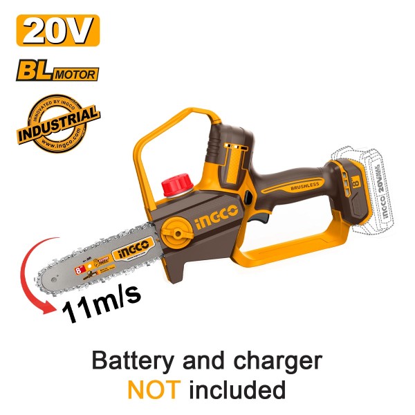 Αλυσοπρίονο Μπαταρίας 20V Li-Ion με 8