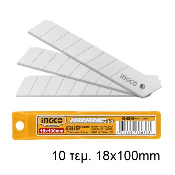 Λάμες Φαλτσέτας 18mmx100mm ΕΡΓΑΛΕΙΑ Λάμες Φαλτσέτας 18mmx100mm ΕΡΓΑΛΕΙΑ