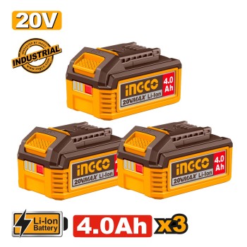 Μπαταρίες 20V 4.0Ah Li-Ion 3 τεμ. ΕΡΓΑΛΕΙΑ Μπαταρίες 20V 4.0Ah Li-Ion 3 τεμ. ΕΡΓΑΛΕΙΑ