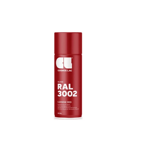 SPRAY COSMOS RAL 3002 GLOSS CARMINE RED N422 400ml ΕΡΓΑΛΕΙΑ SPRAY COSMOS RAL 3002 GLOSS CARMINE RED N422 400ml ΕΡΓΑΛΕΙΑ