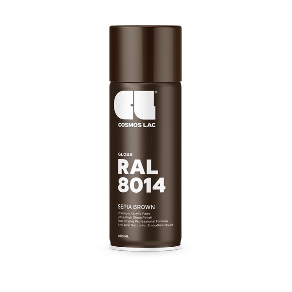 SPRAY COSMOS RAL 8014 SEPIA BROWN N467 400ml ΕΡΓΑΛΕΙΑ