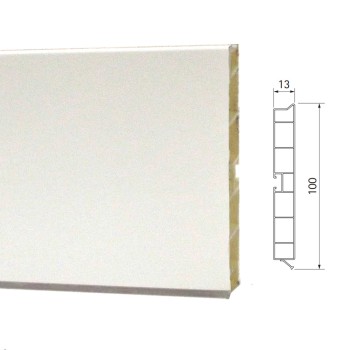 ΜΠΑΖΑ ΠΛΑΣΤΙΚΗ PP H: 100mm VOLPATO ΛΕΥΚΗ ΜΑΤ ΜΠΑΖΑ ΠΛΑΣΤΙΚΗ PP H: 100mm VOLPATO ΛΕΥΚΗ ΜΑΤ ΣΙΔΗΡΙΚΑ