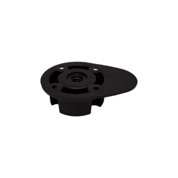 ΒΑΣΗ ΓΙΑ ΠΟΔΙΑ ΕΠΙΠΛΟΥ ΣΕΙΡΑ 04 ΟΒΑΛ 60x80mm Φ50mm D10 ΣΥΣΤΗΜΑ ΤΑΧΥΤΗΤΑΣ ΜΑΥΡΟ VOLPATO ΣΙΔΗΡΙΚΑ