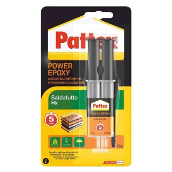 Saldatutto Mix Σύριγγα-Εποξική Κόλλα Γενικής Χρήσης PATTEX 28GR ΣΙΔΗΡΙΚΑ Saldatutto Mix Σύριγγα-Εποξική Κόλλα Γενικής Χρήσης PATTEX 28GR ΣΙΔΗΡΙΚΑ