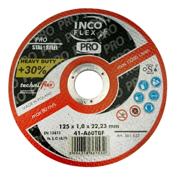 ΔΙΣΚΟΣ ΚΟΠΗΣ PRO ΑΝΟΞΕΙΔΩΤΟΥ 115Χ1.0Χ22 ΕΡΓΑΛΕΙΑ