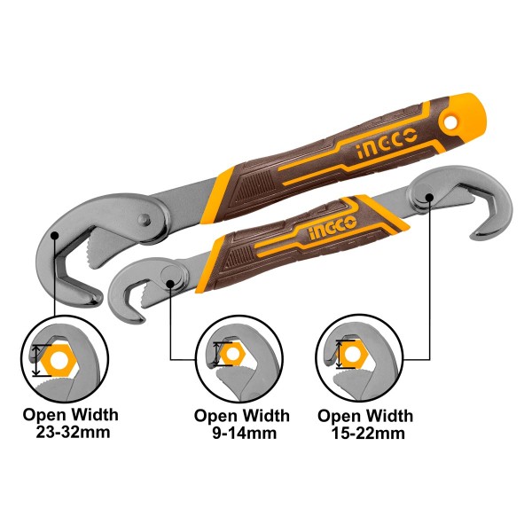 ΠΟΛΥΚΛΕΙΔΑ ΣΕΤ 2 ΤΕΜ 9-32mm ΕΡΓΑΛΕΙΑ