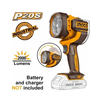 SOLO ΠΡΟΒΟΛΕΑΣ 20V 2000lm (ΧΩΡΙΣ ΜΠΑΤ. + ΦΟΡΤ) ΕΡΓΑΛΕΙΑ