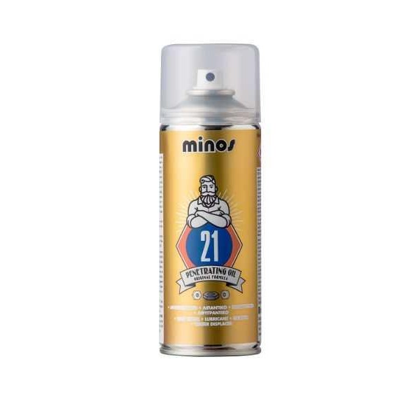 MINOS 21 ORIGINAL PENETRATING OIL 400ML ΕΡΓΑΛΕΙΑ MINOS 21 ORIGINAL PENETRATING OIL 400ML ΕΡΓΑΛΕΙΑ