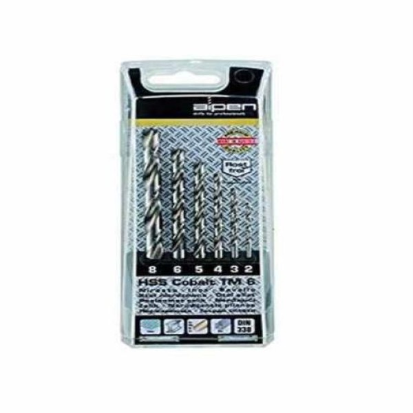 ΚΑΣΕΤΙΝΑ ΠΛΑΣΤΙΚΗ ΜΕ ΚΟΒΑΛΤΙΟΥ HSS 5%  6 ΤΕΜ ΕΡΓΑΛΕΙΑ