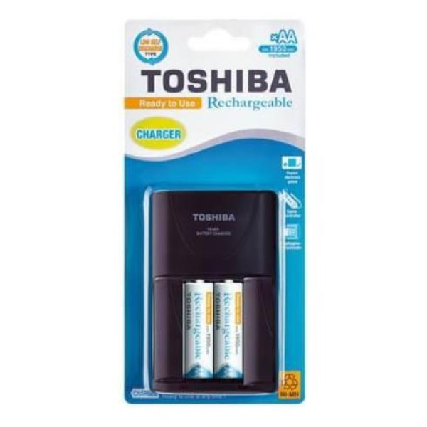 ΦΟΡΤΙΣΤΕΣ ΓΙΑ ΕΠΑΝΦ/ΜΕΝΕΣ AAA & ΑΑ TOSHIBA +2 ΜΠΑΤΑΡ.ΑΑ TNHC-VE 62MC BLISTER ΕΡΓΑΛΕΙΑ