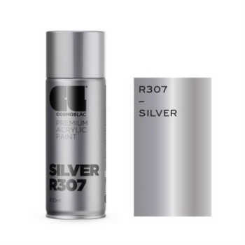 SPRAY COSMOS R307 BRIGHT SILVER 400ml ΕΡΓΑΛΕΙΑ