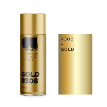 SPRAY COSMOS R308 BRIGHT GOLD 400ml ΕΡΓΑΛΕΙΑ