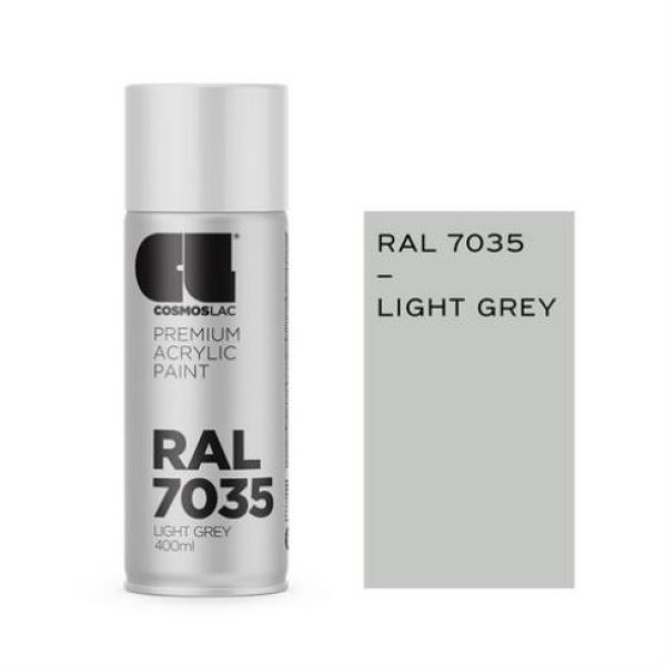 SPRAY COSMOS RAL 7035 LIGHT GREY N319 400ml ΕΡΓΑΛΕΙΑ