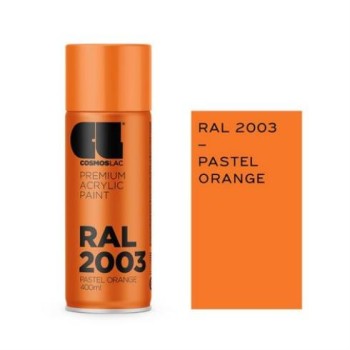 SPRAY COSMOS RAL 2003 PASTEL ORANGE N329 400ml ΕΡΓΑΛΕΙΑ