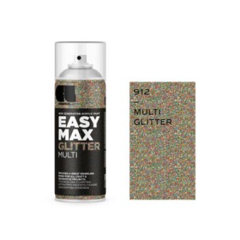 SPRAY EASY MAX 400ml GLITTER MULTI No 912 ΕΡΓΑΛΕΙΑ
