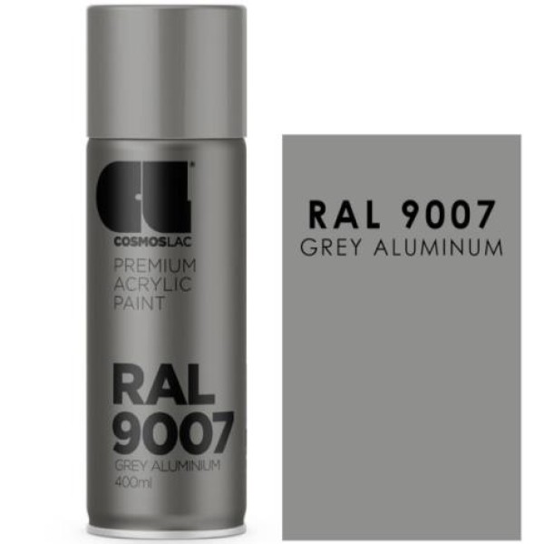 SPRAY COSMOS RAL 9007 GREY ALUMINIUM N427 ΕΡΓΑΛΕΙΑ SPRAY COSMOS RAL 9007 GREY ALUMINIUM N427 ΕΡΓΑΛΕΙΑ