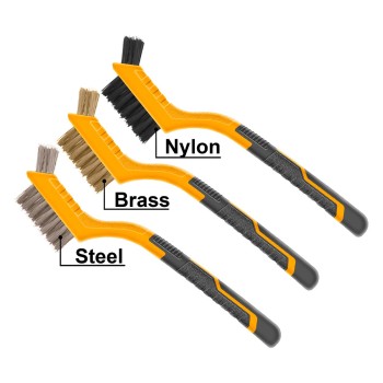 ΣΥΡΜΑΤΟΒΟΥΡΤΣΕΣ ΜΙΝΙ 180mm ΣΕΤ 3 ΤΕΜ ΕΡΓΑΛΕΙΑ