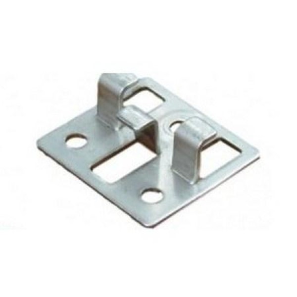 ΜΕΤΑΛΛΙΚΟ ΚΛΙΠ WPC DECK  STAINLESS