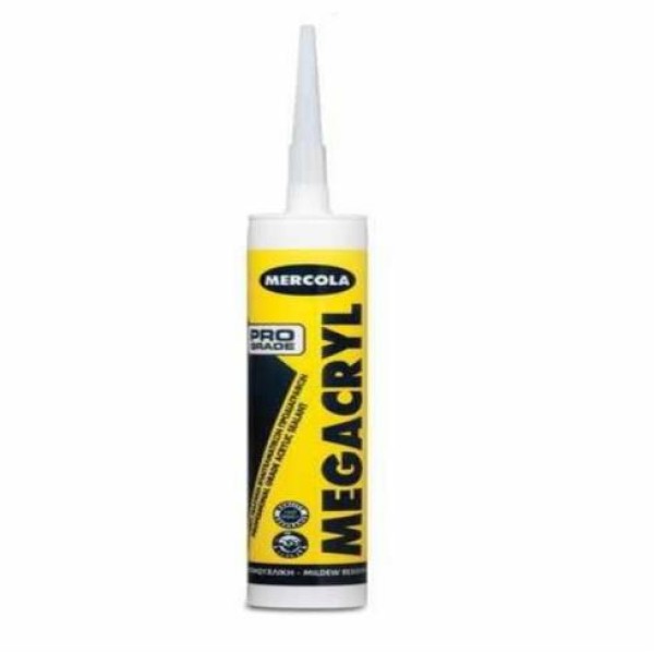 ΑΚΡΥΛΙΚΗ ΜΑΣΤΙΧΗ MEGACRYL ΛΕΥΚΗ 280ml ΣΙΔΗΡΙΚΑ ΑΚΡΥΛΙΚΗ ΜΑΣΤΙΧΗ MEGACRYL ΛΕΥΚΗ 280ml ΣΙΔΗΡΙΚΑ