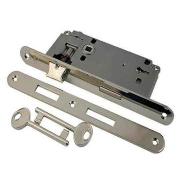 ΚΛΕΙΔΑΡΙΑ ΚΑΜΑΡΟΠΟΡΤΑΣ AGB MED18 ΝΙΚΕΛ ΟΒΑΛ ΣΙΔΗΡΙΚΑ