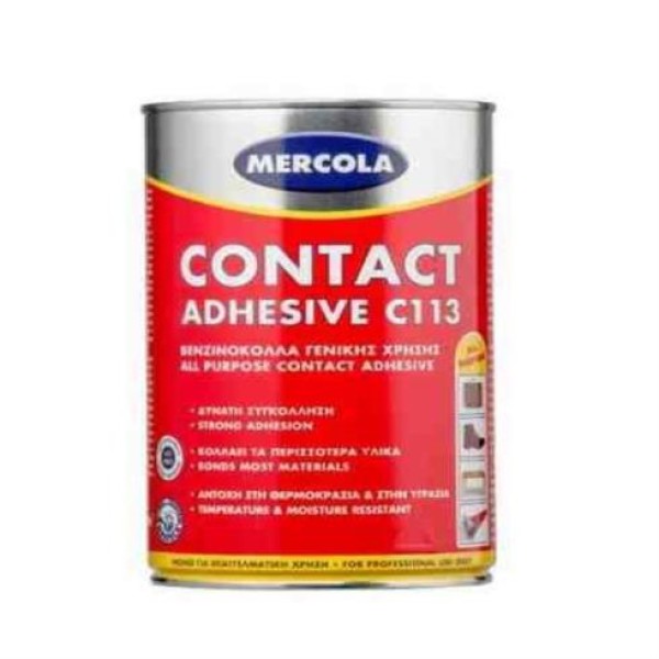 ΒΕΝΖΙΝΟΚΟΛΛΑ CONTACT C113 500ML ΣΙΔΗΡΙΚΑ ΒΕΝΖΙΝΟΚΟΛΛΑ CONTACT C113 500ML ΣΙΔΗΡΙΚΑ