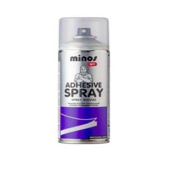 ΚΟΛΛΑ MINOS ADHESIVE SPRAY 400ML ΣΙΔΗΡΙΚΑ